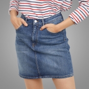 Ladies denim Mini skirts